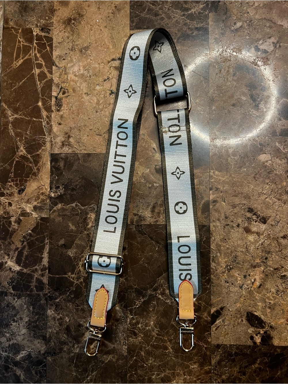 Louis. Vuitton. NYLON LOGO BAG / PURSE STRAP NEW !